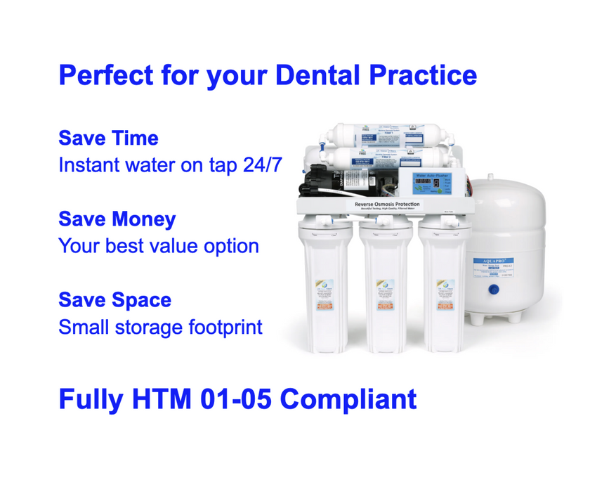 Dental Surgery Reverse Osmosis System with Pump and TDS Meter