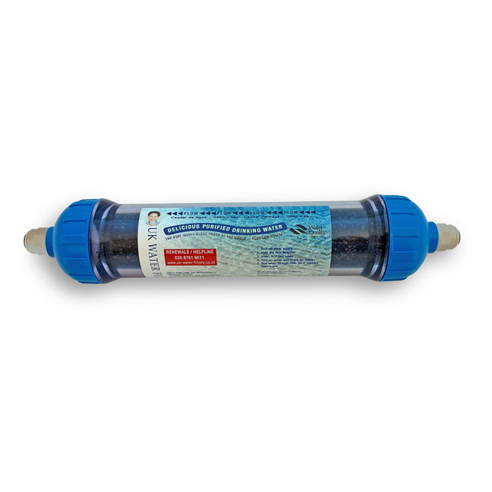 Replacement Inline Water Filter with Push Fit Connectors — UK Water Filters